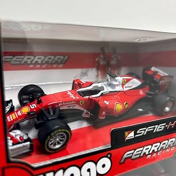 Amazon | burago 1/43 FERRARI SF16-H #5 セバスチャン